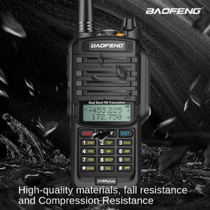 Radio Bidireccional Portátil para Aficionados <span class=keywords><strong>Baofeng</strong></span> <span class=keywords><strong>UV</strong></span>-9R PLUS, Transceptor VHF/UHF Resistente al Agua IPX5, Walkie-Talkie - Product Image 4