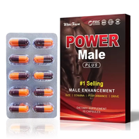 Compléments alimentaires à base de plantes JH Factory, X Power Boost biologique, amélioration masculine, énergie masculine, capsules de maca et de ginseng, pilules de vitalité masculine