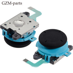 Capuchon de joystick analogique 3D avec câble flexible pour <span class=keywords><strong>manette</strong></span> Nintendo <span class=keywords><strong>Switch</strong></span> 2 Joy Con, bleu orange, remplacement - Product Image 4