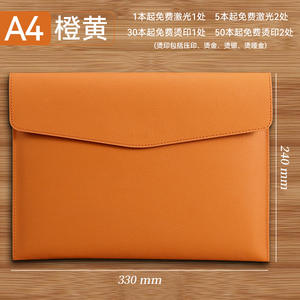 Cartelle Portadocumenti in Pelle A4 Personalizzabili con Logo, Valigetta per Documenti, Prodotti per Archiviazione, Forniture per Cancelleria e Scuola, Porta Tablet - Product Image 3