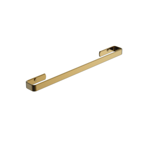 Venta caliente estilo de Hotel níquel cepillado 304 accesorios de baño de acero inoxidable montado en la pared Barra de toallero individual - Product Image 5