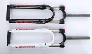 Fourche avant de vélo 26 "naviguer suspension à verrouillage hydraulique contrôle d'épaule fourche avant de vélo - Product Image 2