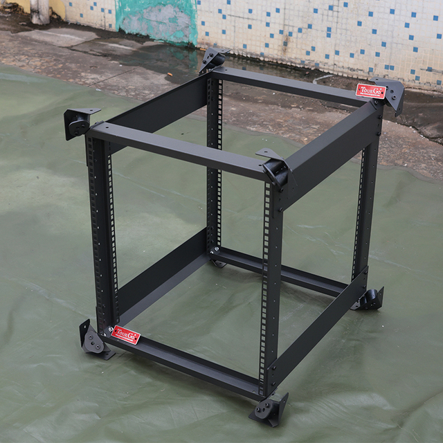 TourGo 12U 4-Post Server Rack 19inch Open Frame Rack