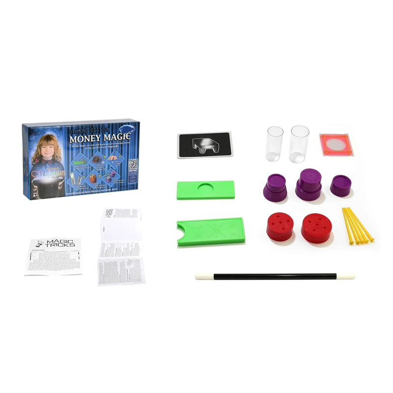 Умный крутой волшебный трюк с монетами для исчезновения иллюзии магии