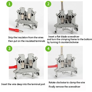 Bornier à vis de montage sur rail UK 25 Din - Product Image 6