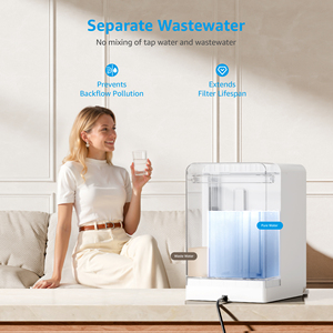 Purificateur d'eau RO instantané pour comptoir, marque privée, installation gratuite, système d'osmose inverse intelligent - Product Image 6