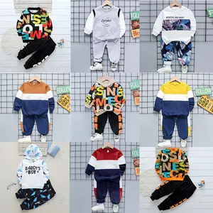 Children для Boutique Clothing, Baby Hoodies, Jogger Pants, Boy для Casual Sets, Fall Clothes, spring, 2022, 2 Pcs