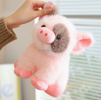 Peluche cochon rose mignon de dessin animé, jouet en peluche doux, poupée en peluche Kawaii, peluches moelleuses pour enfants, cadeau, décoration