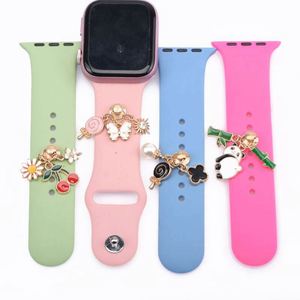เครื่องรางสายนาฬิกาสำหรับตกแต่งสายนาฬิกาเครื่องรางโลหะสำหรับการออกแบบสายรัด iWatch - Product Image 2