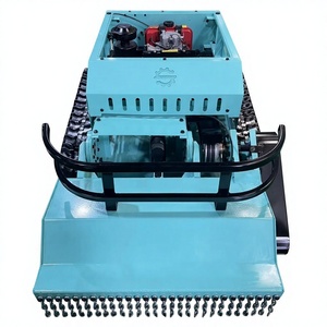 SDL 195-100B Diesel <b>Remote</b> <b>Control</b> Crawler Lawn <b>Mower</b> Robot 100cm Cutting Width for Orchard Farm Slope - Product Image 1