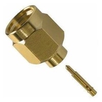 132102-10 RF Connectors / Coaxial Connectors SMA PLUG 141-W/ LARGE CONT