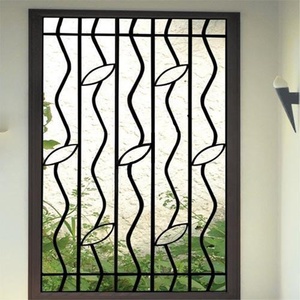 Hiện đại wrought sắt cửa sổ bảo vệ phong cách những người khác Windows sản phẩm - Product Image 1