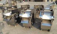Hoge-efficiëntie rode chilipeper snijmachine 800kg/uur commerciële chilipeperhakselaar voor kruidenverwerking groentesnijder