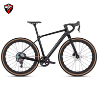 Vélo de route/gravel TWITTER Gravel X Weeltop GEX-13S léger en fibre de carbone avec freins à disque, cadre en aluminium, pour course, sport et ville