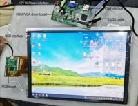 Écran tactile TFT LCD Raspberry Pi 12,1 pouces, contrôleur capacitif USB LVDS, rapport d'aspect 4:3 pour applications industrielles
