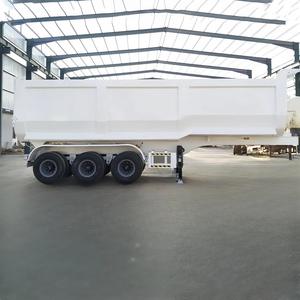 Remolque de Camión Semirremolque Volquete en Forma de U de 3-4 Ejes y 60-80 Toneladas Personalizado para la Venta - Product Image 6