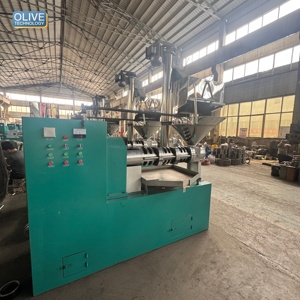 Presse à huile à vis haute capacité 37 kW pour la production d'huile alimentaire à partir de graines de tournesol, de coton, de lin et de noix - Pressage à froid et à chaud - Product Image 1