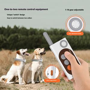 El nuevo collar de choque eléctrico inteligente para entrenamiento, recargable, impermeable, entrenador de perros de larga distancia, tapón portátil para ladridos de mascotas - Product Image 2
