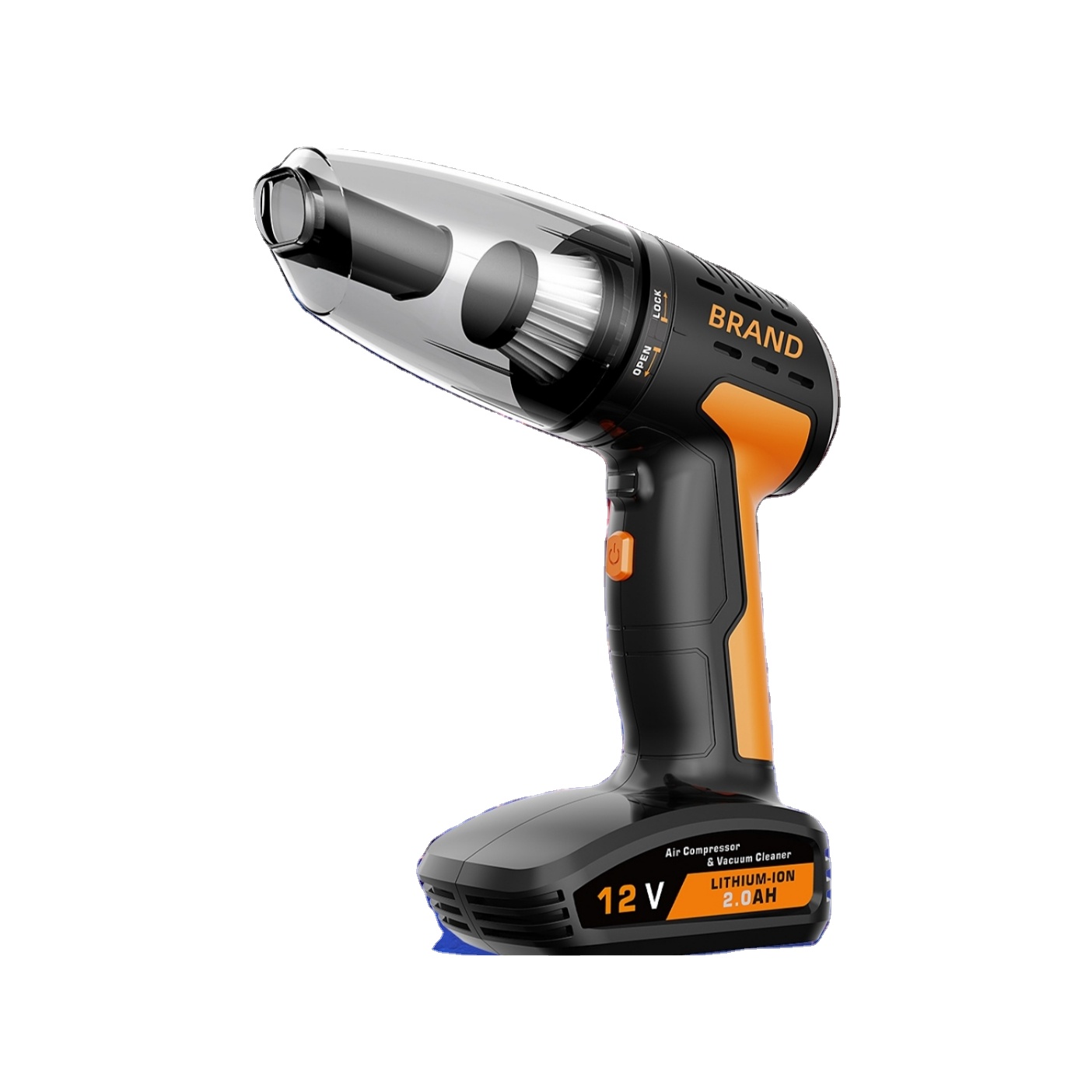 Портативный и Перезаряжаемый автомобильный воздушный компрессор и пылесос