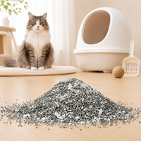 Pasir Kucing Alami dari Kedelai & Singkong, Daya Gumpal Kuat, Bebas Debu, Dapat Dibuang di Toilet, Tidak Mudah Berkelompok, Formula untuk Banyak Kucing