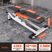 Chaise de fitness pliable réglable en métal SR YLD-L8, banc d'exercices abdominaux, équipement commercial pour haltères