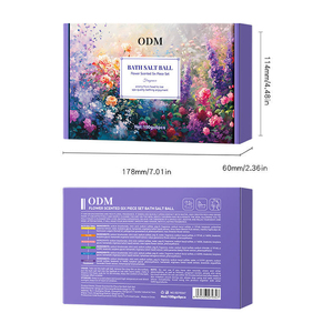 Bolas Efervescentes para <span class=keywords><strong>Baño</strong></span>, Refrescantes, Suavizantes e Hidratantes, con Aroma, Flores Secas, Aceites Esenciales y Sales - Product Image 6