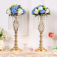Décoration de mariage, fleur de table, art en fer, arrangement de fleurs torsadées, support à fleurs, accessoire, décoration de table de cuisine occidentale, guide de route