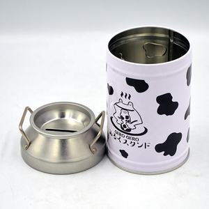 カスタムラウンド貯金缶貯金箱金属缶コイン銀行 - Product Image 3