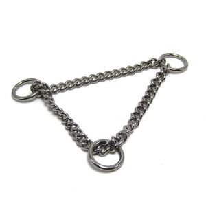 Collier de chien réglable en acier inoxydable, taille personnalisée, plaqué PVD, chaîne Martingale, demi-starter pour animaux de compagnie - Product Image 4