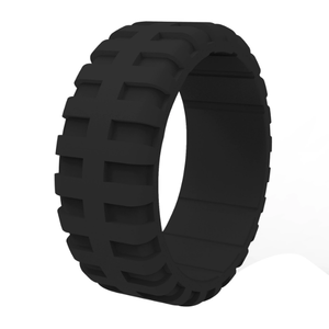 Cincin Silikon Motif Ban Mobil Pria, Ramah Lingkungan, Trendi, dan Personalisasi, Produk Terbaru - Product Image 4