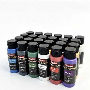 Juego de 24 Colores de <span class=keywords><strong>Pintura</strong></span> Acrílica de 60 ml para Creación Artística y Uso Profesional <span class=keywords><strong>con</strong></span> Pigmentos Ricos y Secado Rápido - Product Image 6
