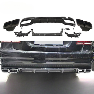Diffusore Posteriore AMG di Alta Qualità Professionale per <span class=keywords><strong>Mercedes</strong></span> Benz <span class=keywords><strong>Classe</strong></span> <span class=keywords><strong>E</strong></span> W212 Lci 2014-2015 Sport - Product Image 4
