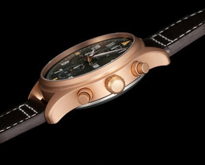 Style élégant, mécanisme entièrement automatique. Le choix le plus éblouissant et le plus luxueux, spécialement conçu pour les occasions professionnelles. Montre - Product Image 4