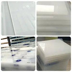 White PPN High Transmittance Board Polypropylene Translucent Plastic Board Heat-resistant Insulation