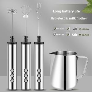 Batidor eléctrico de mano para espumar leche, café, latte, matcha, chocolate, batidos de proteína y preparar bebidas cremosas a diario. - Product Image 2