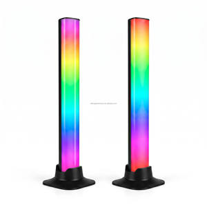Lampe LED RGB portable à rythme musical, activée par le <span class=keywords><strong>son</strong></span>, <span class=keywords><strong>barre</strong></span> d'ambiance 3D pour voiture, maison, bureau, fête, DJ, décoration <span class=keywords><strong>de</strong></span> bar - Product Image 2