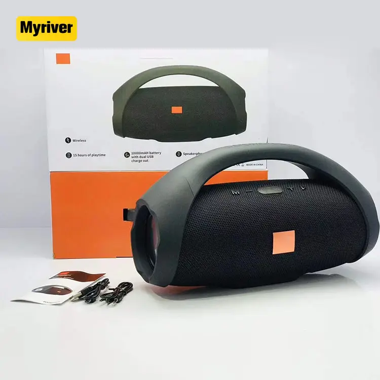 Myriver Oem Brand Cheap Price Boombox Heavy Bass Portable Wireless Waterproof Speaker Loud Hifi Stereo Sound Party Speaker