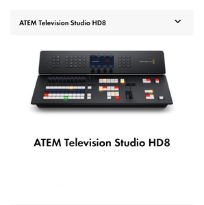 Df bán buôn Atem Studio HD8 ISO Studio BMD Switcher webcast giao diện điều khiển video <span class=keywords><strong>Splitter</strong></span> & chuyển đổi - Product Image 4