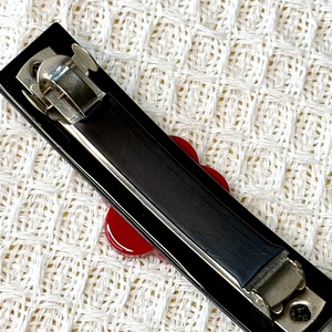 FANXING CUSTOM Kontrastfarbene Blumen-Haarspange mit starkem Halt, Elegante Kristall-Haarklammer für Frauen, Täglicher Gebrauch, Vintage-Stil - Product Image 5