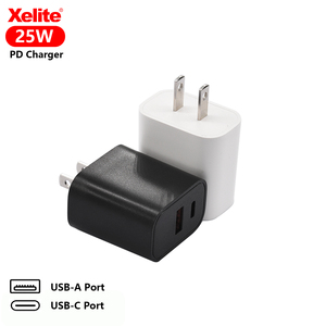 Cho ul chứng nhận 25 Wát siêu nhanh PD <span class=keywords><strong>Power</strong></span> Adapter USB-C nhanh chóng sạc du lịch tường sạc cho iPhone điện thoại di động máy ảnh OTP - Product Image 1