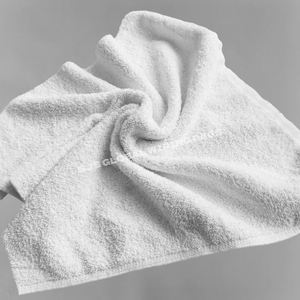 Chiffons de nettoyage industriels blancs 100% coton recyclé pour usage professionnel (naval, automobile, machines) - Product Image 1