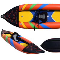 2025 vente chaude Kayak bateaux gonflables Kayak pour la pêche bateau gonflable PVC personnalisé Kayak pêche 2 personnes