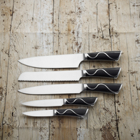 Couteau de Chef de Cuisine Haut de Gamme en Acier Inoxydable Forgé à la Main, Écologique, de Luxe, pour Droitiers, avec Manche en Plastique – Vente Flash