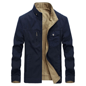 Chaqueta Reversible clásica para <span class=keywords><strong>hombre</strong></span>, moda de <span class=keywords><strong>primavera</strong></span>, 2021 - Product Image 1