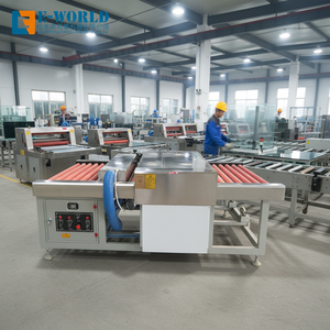 Machine de lavage et de séchage du verre, machine de traitement du verre plat, lave-verre facile à utiliser, sécheur de verre à construction en acier - Product Image 1