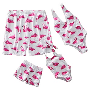 Traje de Baño Familiar al por Mayor, Pantalones de Playa para Hombre, Bikini de Una Pieza, Traje de Baño para Niños en Existencia - Product Image 1