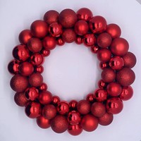 Nouvelle Guirlande de Boules de Noël au Design Original pour Décoration de Fêtes, Mariages et Cérémonies, Ornements à Accrocher, Cadeaux