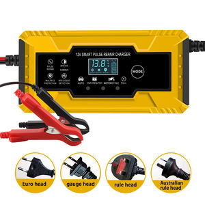 Chargeur de batterie de voiture 12 6A 12V 8A Volt Adaptateur de charge rapide intelligent pour <span class=keywords><strong>moto</strong></span> Cellule de stockage d'acide de plomb Chargement de batterie automatique - Product Image 6