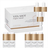 Sérum Liquide Éclaircissant Alpha Arbutine Glycérine Ampoule Vitamine C Anti-Âge Absorption Rapide pour le Visage et les Taches Brunes – Cure de 4 Semaines