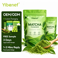 Poudre de matcha biologique de qualité cérémonielle Yibenef USDA, en vrac 1 kg et 25 kg, vente en gros avec échantillon gratuit disponible